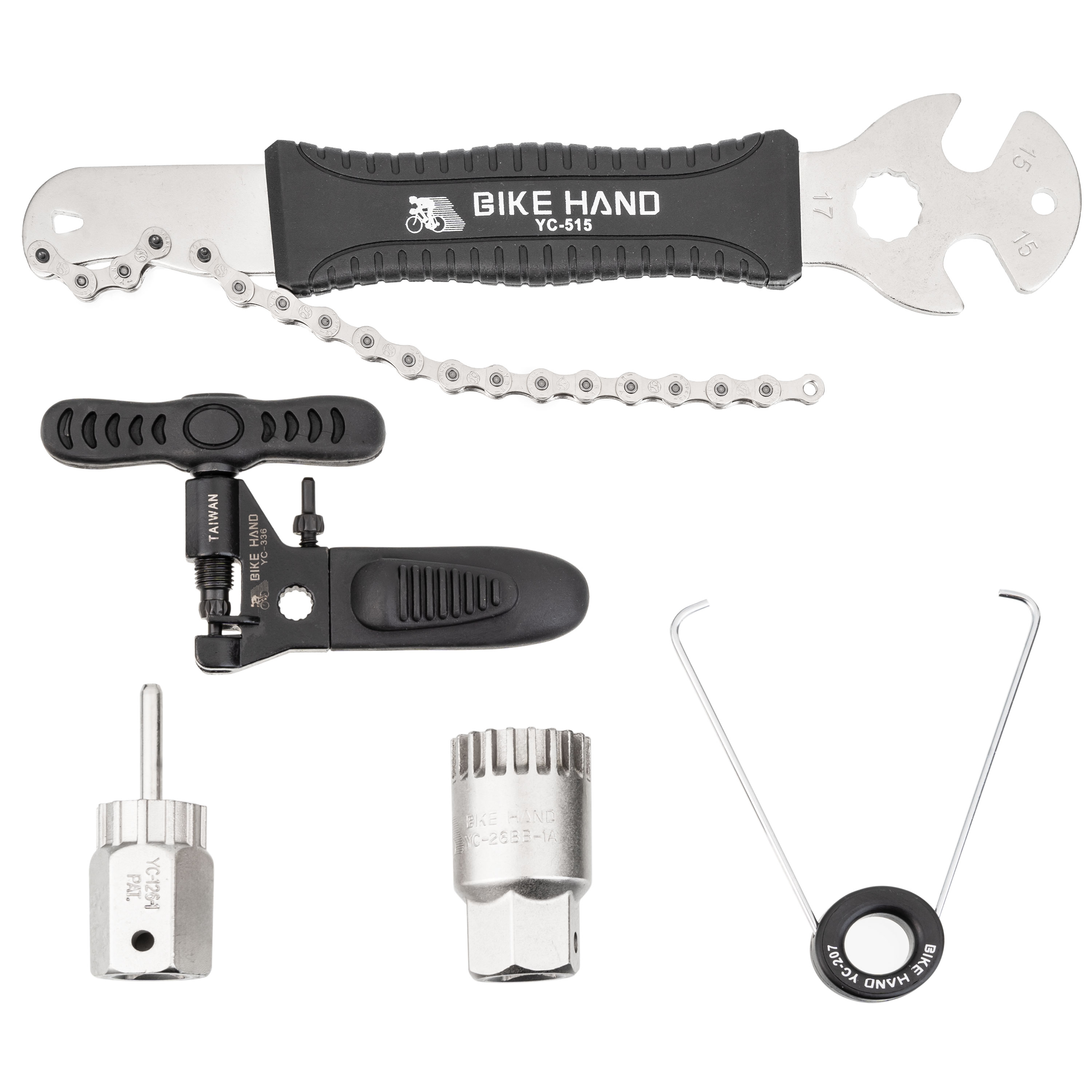 Fahrrad Werkzeugsatz Bremsen Reifen Kette Shimano Reparatur