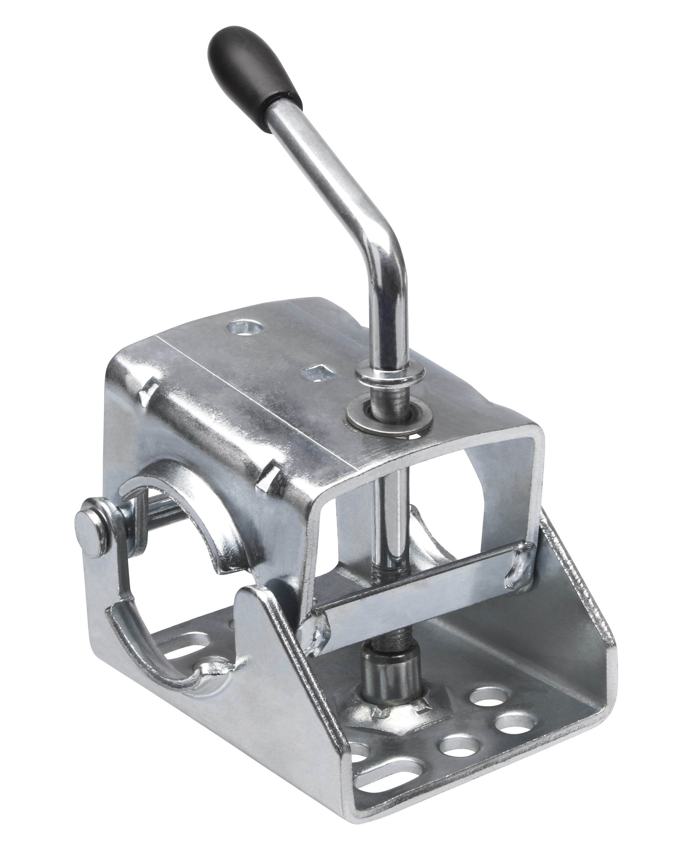Klemmschelle Klemmhalter für Anhänger Stützrad o. Stützen mit Rohr Ø 55-60mm