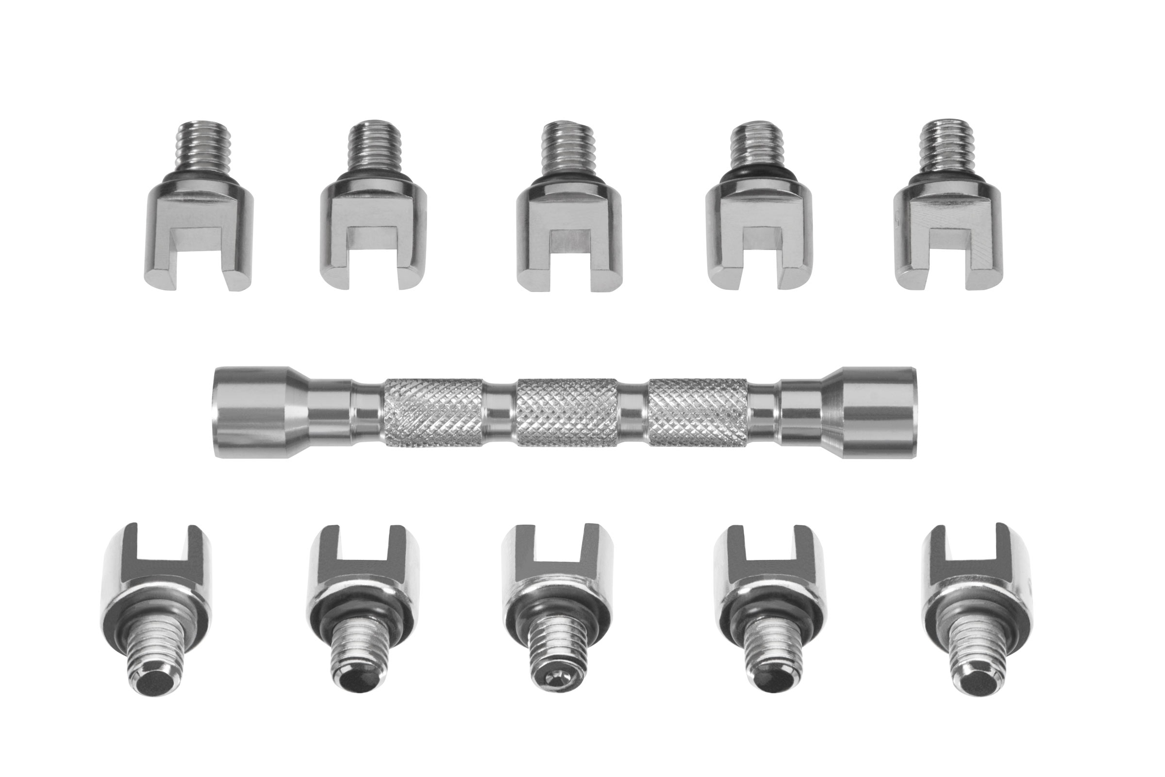 Speichen Schlüssel Set 5,2 - 7,0mm Nippelspanner Felgen-Speichenspanner