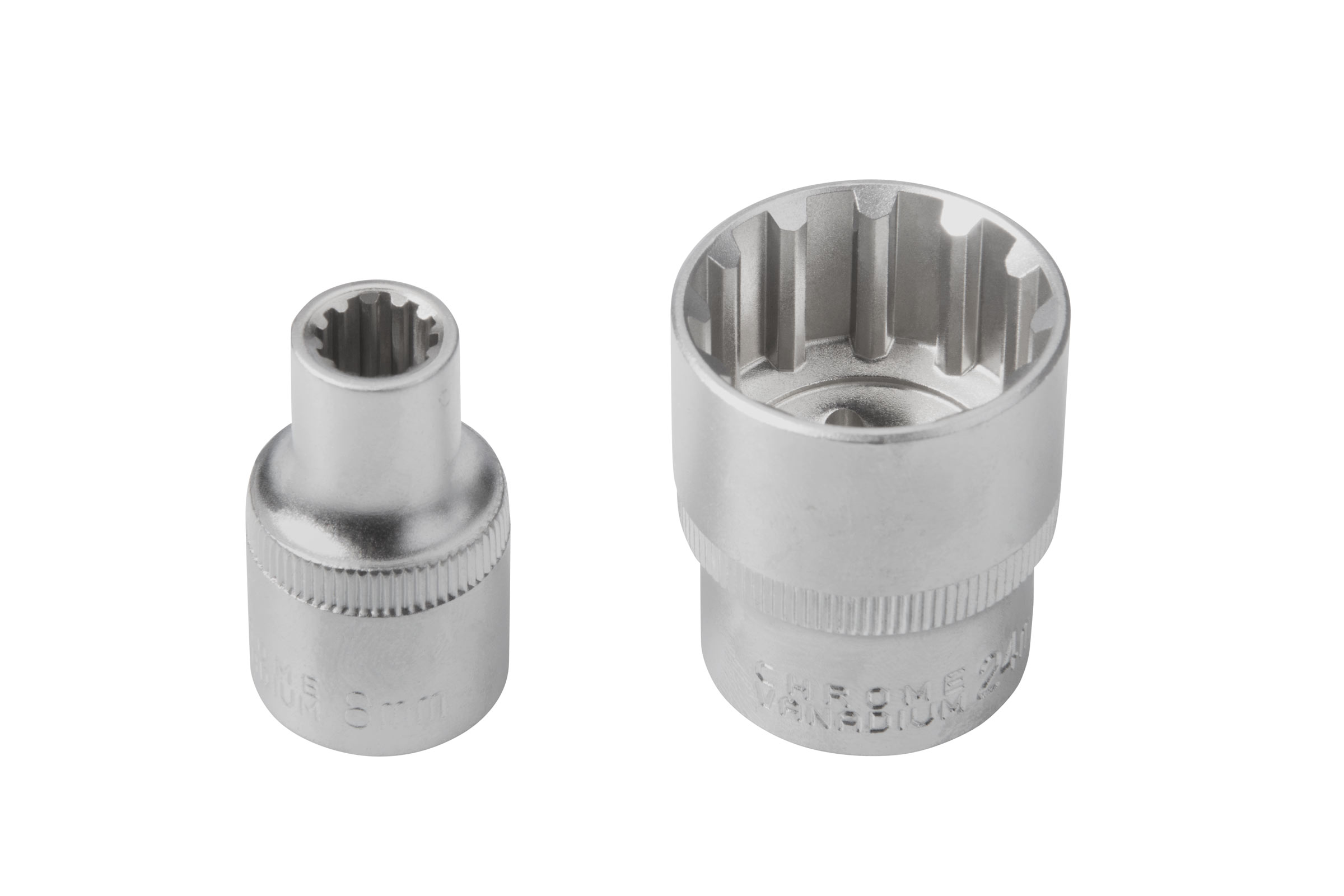 16 tlg. 1/2" Steckschlüssel Vielzahn Satz