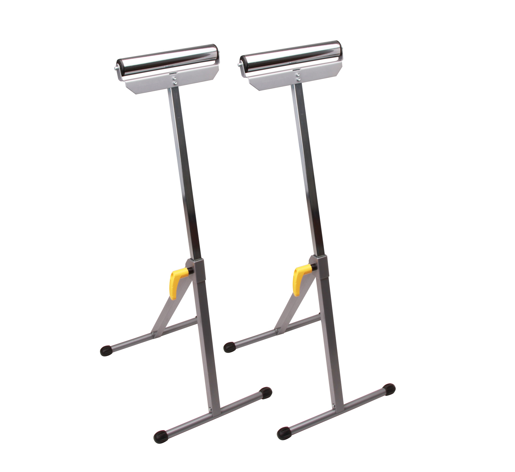 2x Rollständer silbergrau belastbar bis 60 kg