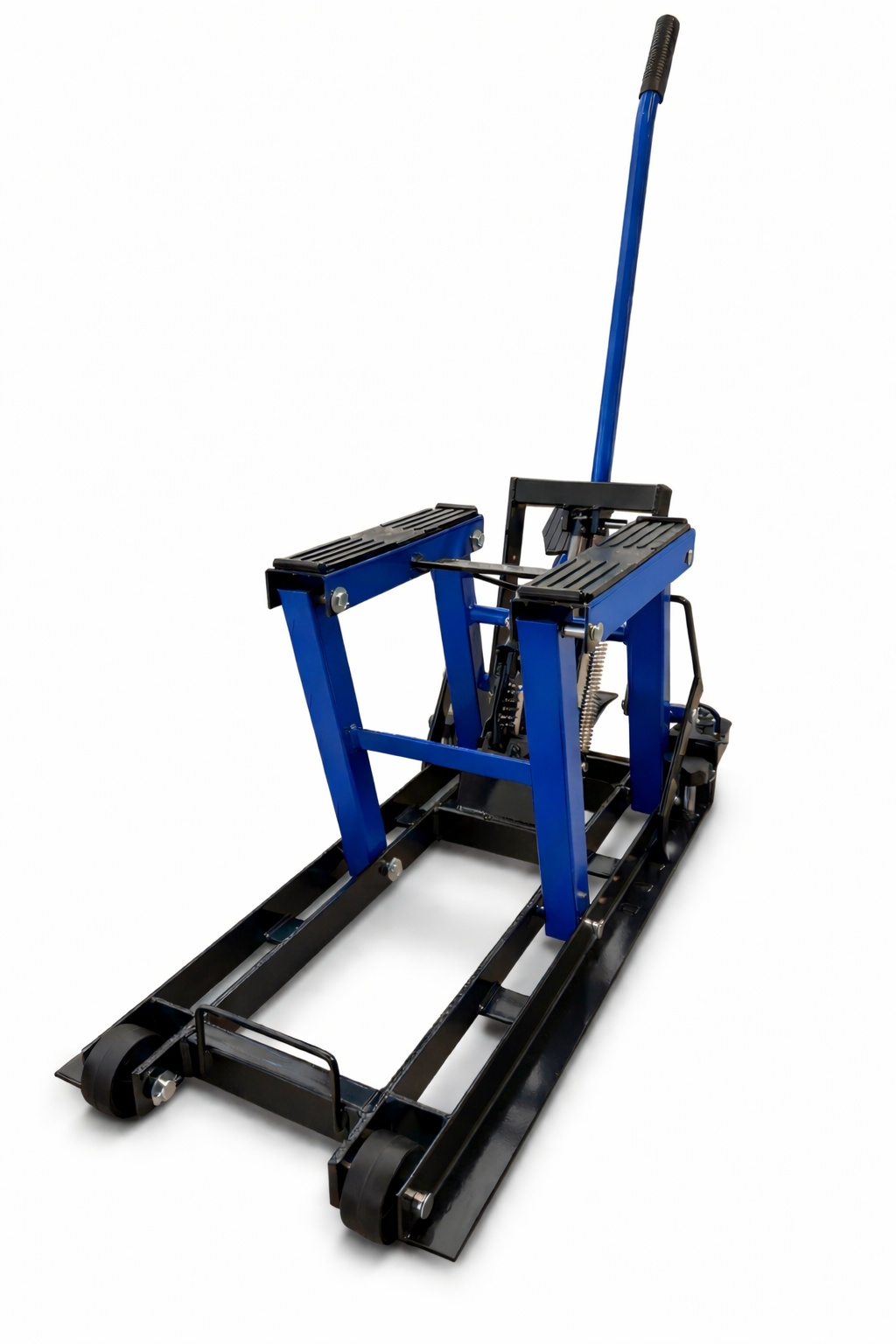 Hydraulischer Motorradheber 680 kg belastbar – Höhenverstellbarer Motorradlift (120–385 mm), Hebebühne/Montagebock für Motorrad, (ATV & Quad)
