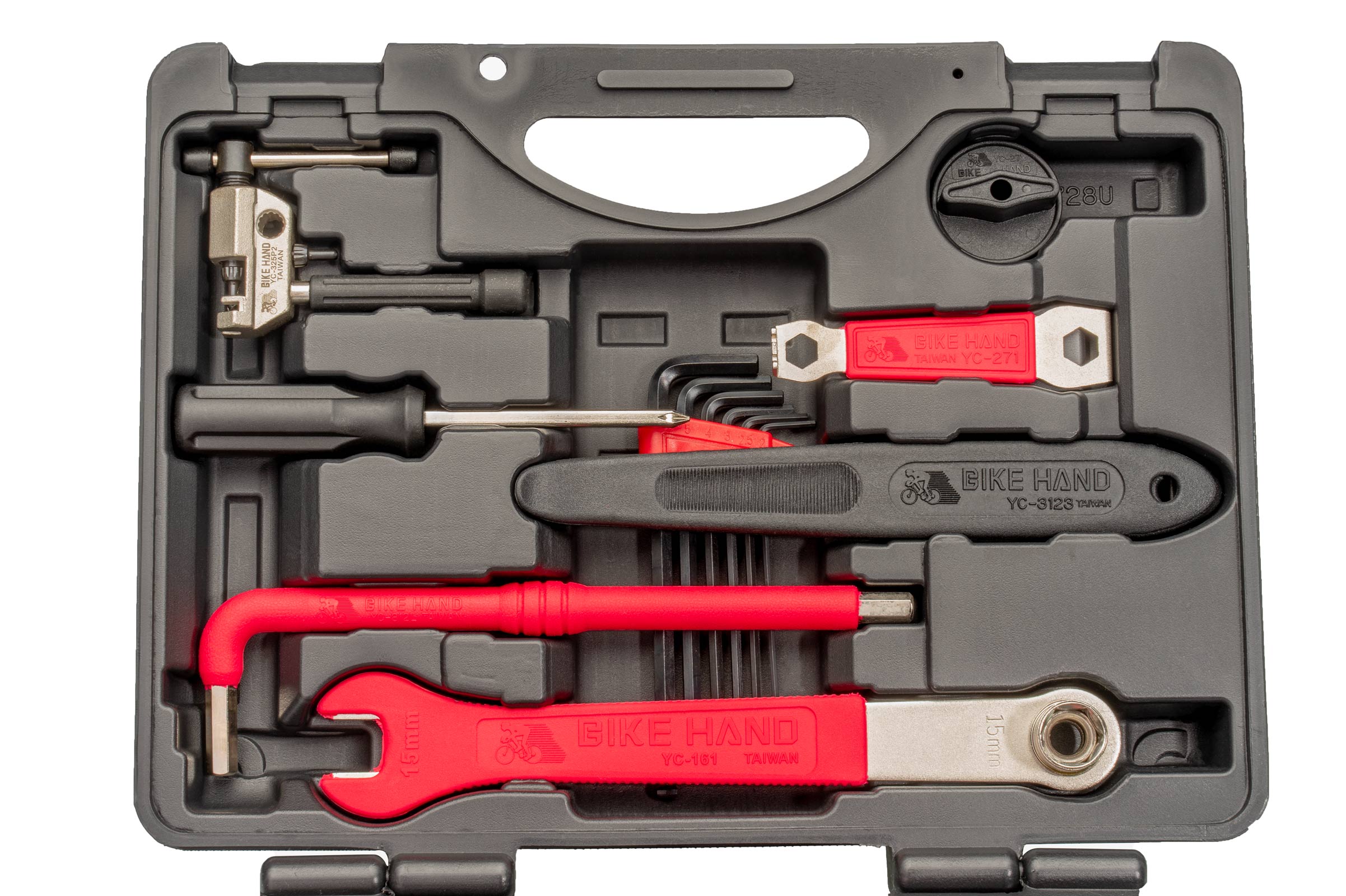 Universeller 25 tlg. Fahrrad Werkzeugsatz Bremsen Reifen Kette Shimano Reparatur