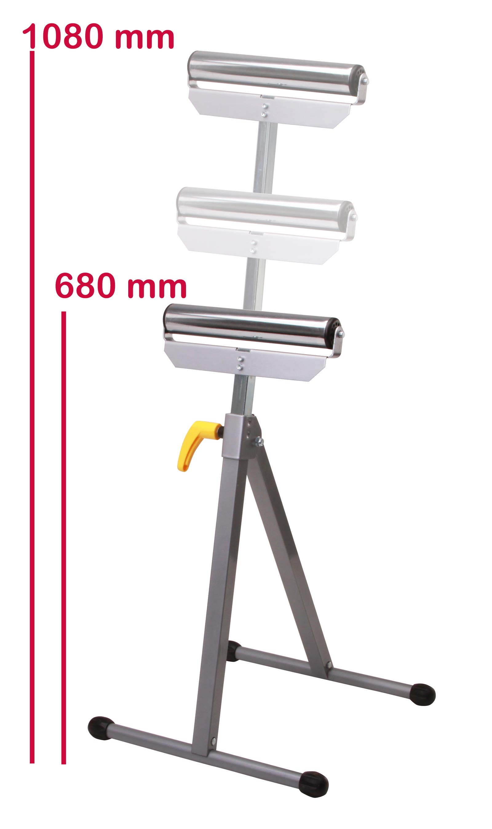2x Rollständer silbergrau belastbar bis 60 kg
