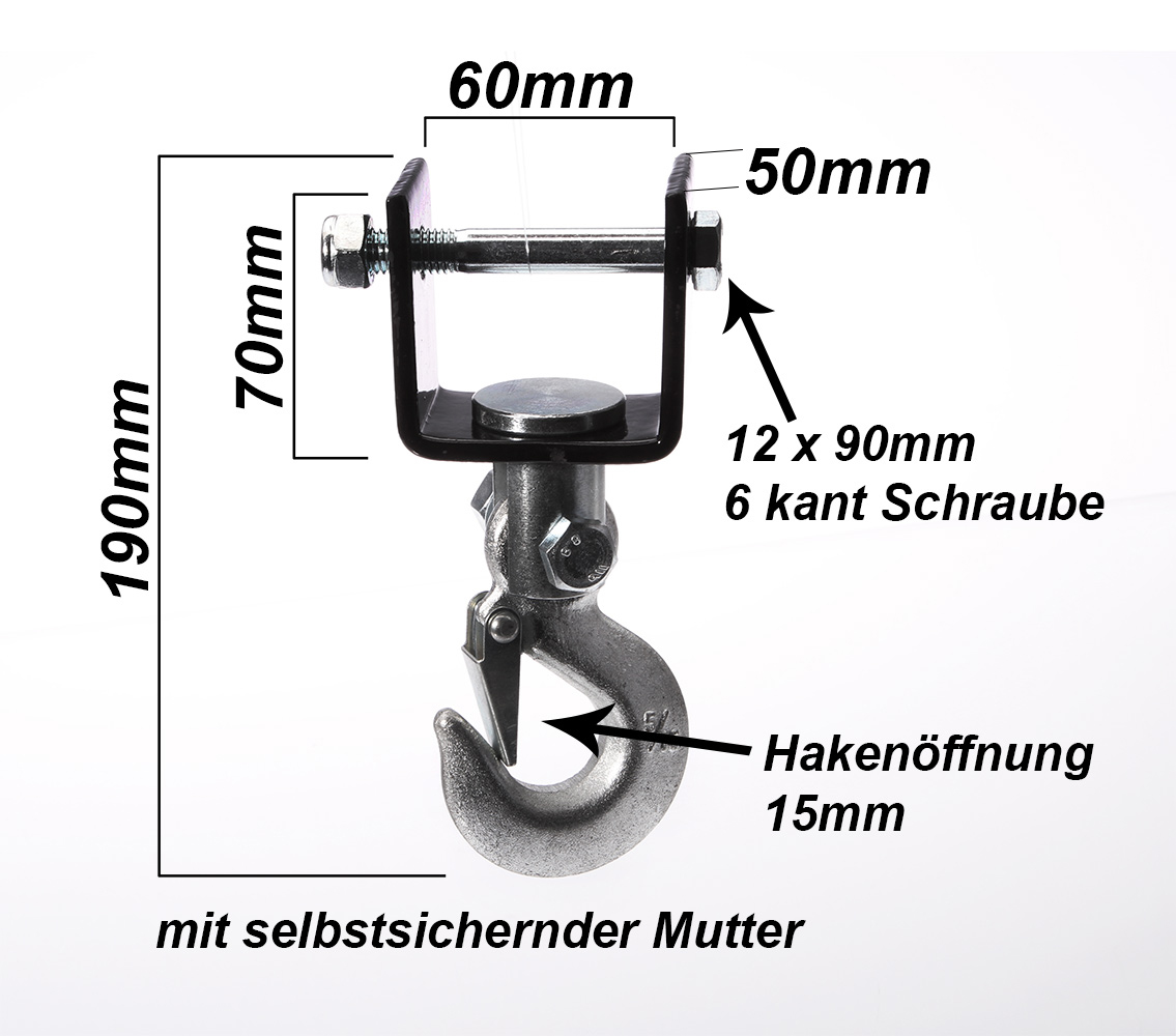 Haken Lasthaken Sicherheitshaken Kranhaken Haken Kran Haken Seilhaken Werkstatt