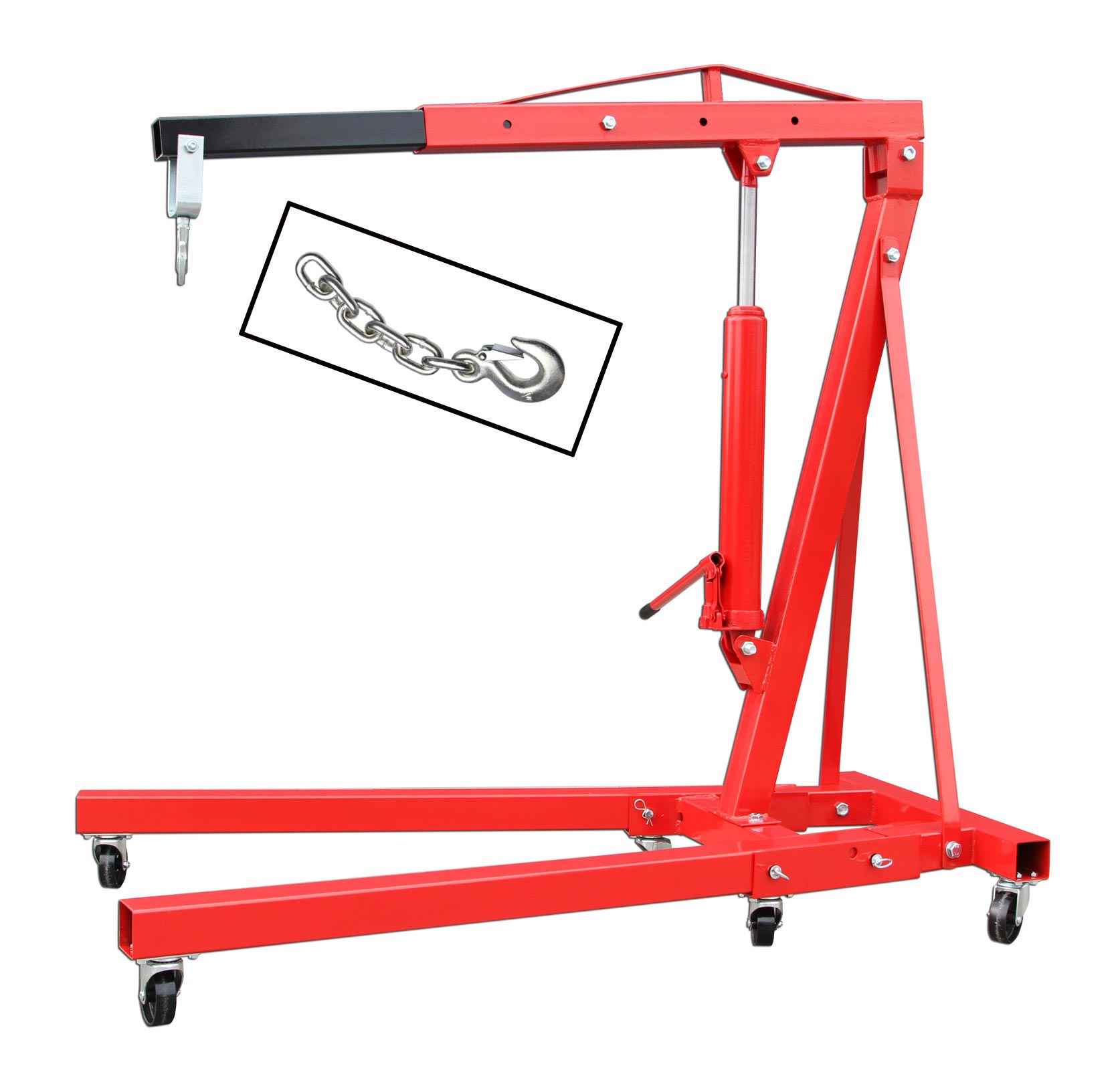 Motorkran 2 To neues Model mit Kette