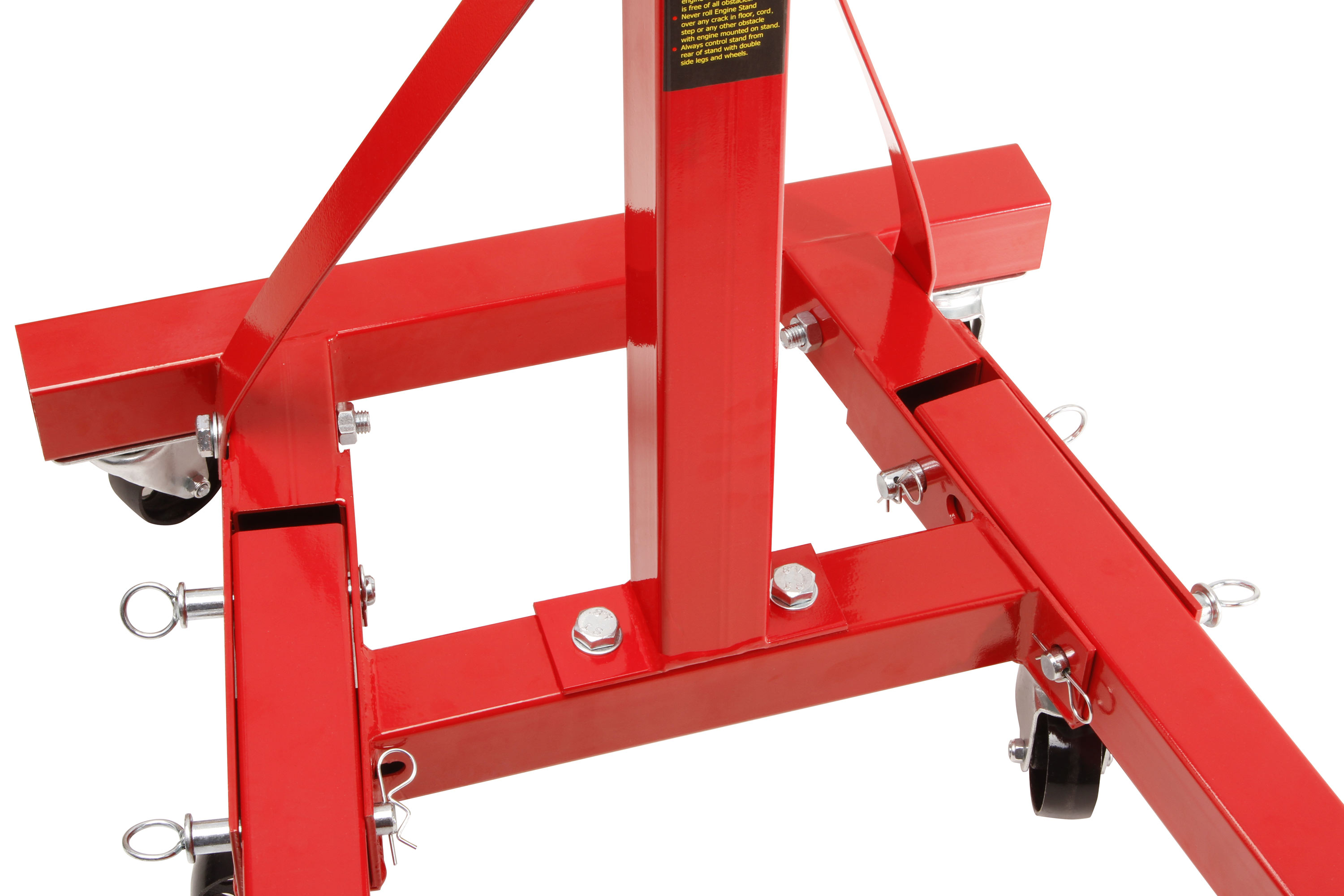 Motorständer Motorhalter 900 KG mit 6 Rädern + Motorheber Motorkran mit Haken