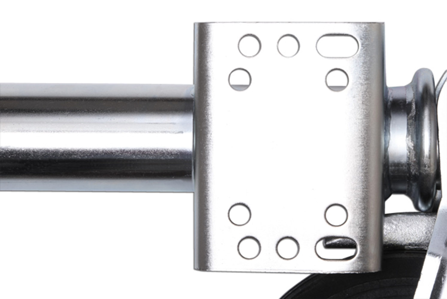 Anhänger Stützrad Automatik 60 mm klappbar mit Stahlfelge Stützlast 400 kg neu