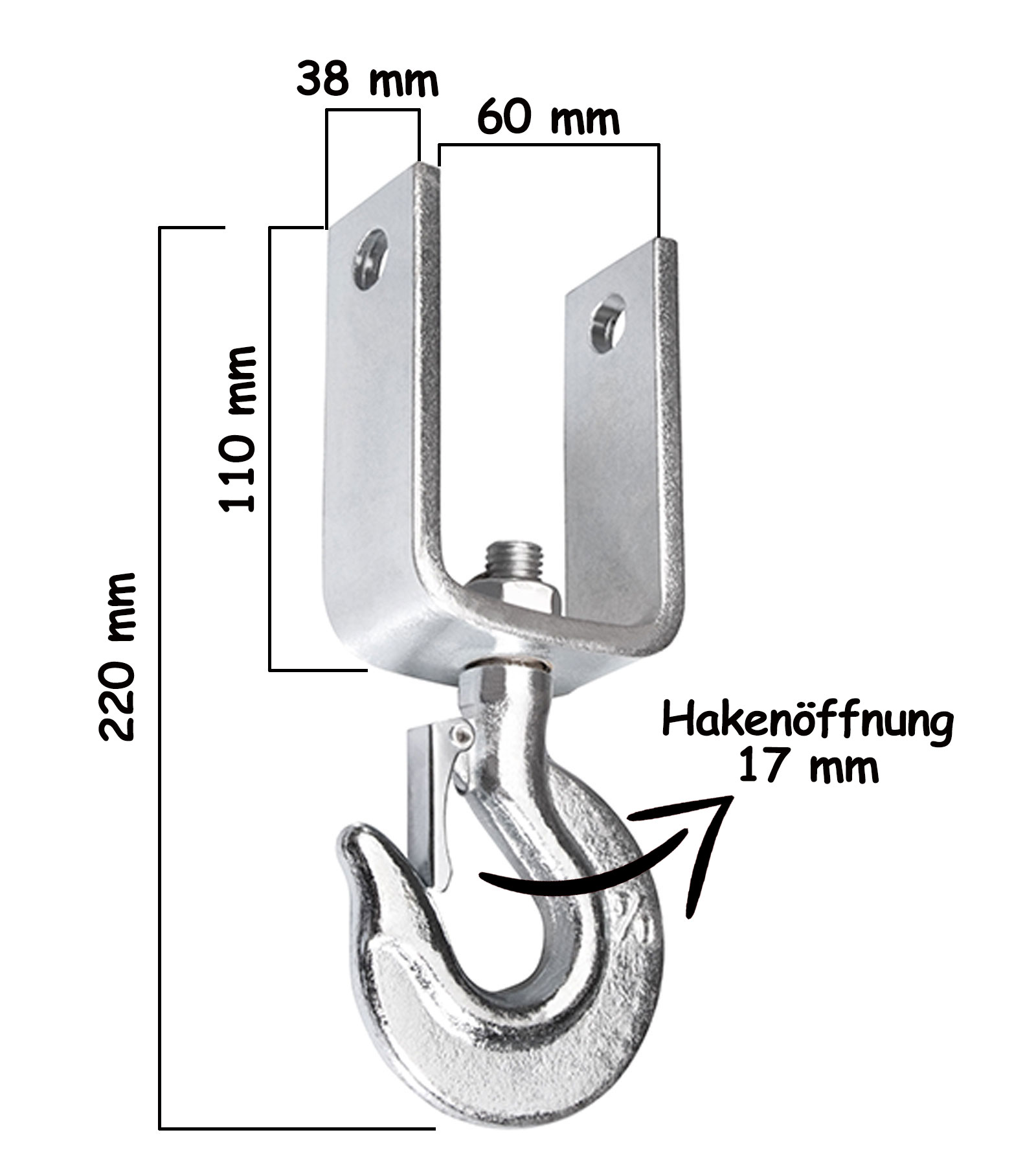 Haken für Motorkran (100788)