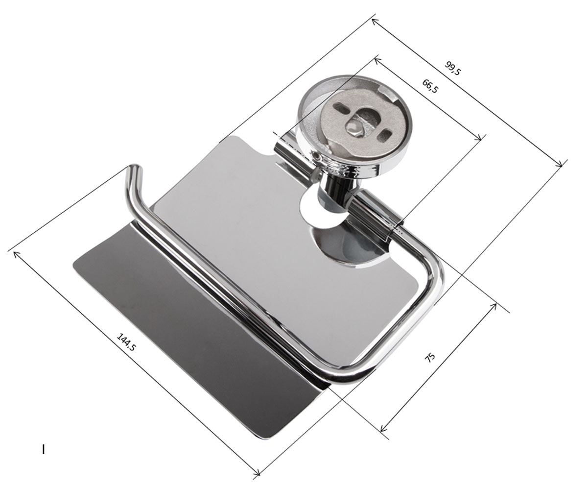 Toilettenpapierhalter Klorollenhalter Klopapierhalter inkl. Schrauben